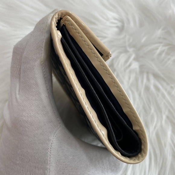 Like New Dior Trotter Varsity Line Trifold Compact Wallet! - Picture 13 of 14